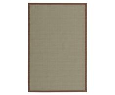 Decoweb Tapis extérieur PVC tressé (120 x 180 cm, Taupe)