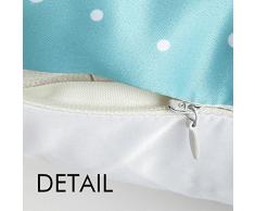 DIYthinker Amérique USA Pays Nom Drapeau Jeter Coussin Oreiller Lombaire Insert Cover Accueil Canapé Décor Cadeau 16 Pouces x 24 poucess Multicolor