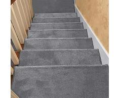 Tapis, Gris De Marche Descalier, Descalier Rectangulaire, 1 Pièce, 5 Pièces, 10 Pièces - Personnalisable (Couleur : 1 Piece, Taille : 24x100x3cm)