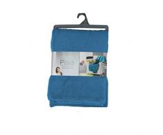 douceur dintÃ©rieur jete de fauteuil 125x150cm coral louna bleu lagon