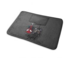 rainbowpig Tapis dentrée Mar-vel Batman Tapis dextérieur intérieur Tapis dentrée Caoutchouc Paillassons antidérapants15,7 X 23,5 Pouces