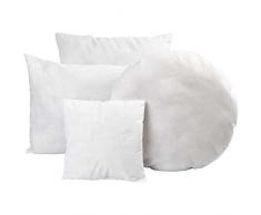 Oreiller rembourré, dim. 24x24 cm, blanc, rembourrage 100 gr polyester, 1pièce