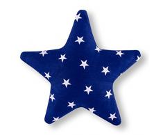 Ami Lian® astérisque Bleu Coussin décoratif étoile Coussin moelleux duveteuse env. 28 cm
