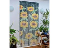 Casa Furnishings Sunflower Rideau de Porte en Bambou 90 x 200 cm