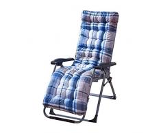 SNING Haut Dossier Coussin De Chaise Longue Coussin Jardin Matelas pour Chaises Longues pour Chaises de Jardin pour Matelas Coussin-170x53x8cm(67x21x3inch) B
