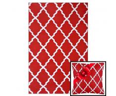 Ambientair r150240rja Tapis extérieur 150 x 240. Rouge, Rouge, Taille Unique + avec la Commande, Un Coussin Assorti est donné.