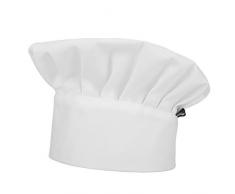 Unisexe Toque de Chef Cuisinier Mode Chapeau de Cuisine Professional Elastique Toque de Pâtissière Boulanger Travail Serveur Traiteur Ajustable Calotte Bonnet Béret Respirant pour Restauration Hôtel