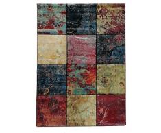Unamourdetapis Tapis Grand Dimensions Carre Nacre Marron 80 x 150 cm Tapis de Salon Moderne Design