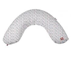 RED CASTLE, Big Flopsy, Coussin dAllaitement et de Grossesse, Oreiller Maternité, Pour Dormir et Allaiter, Soutien, Détente et Confort Optimal, Jersey de Coton, Motif Blossom