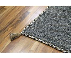 Prico - Tapis Kilim Naturel - Ivoire - 8 Tailles Disponibles