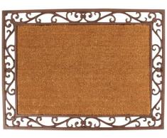 Esschert Design Fallen Fruits Paillasson en Fonte avec Coco