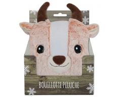 bricabreizh bouillotte Peluche Micro Onde Chamois 17/22 cm