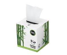 Le Cheeky Panda 100% en bambou pour le visage Mouchoirs Cube, Lot de 56 Mouchoirs
