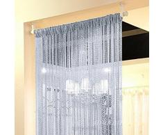 Hoomal Rideau de Fils de Fenêtre Rideau à Cordes pour Salon Chambre Cuisine (#3)