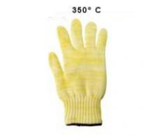 MSV 100169 Gant Anti-Chaleur Coton Jaune 13 x 8 x 3 cm