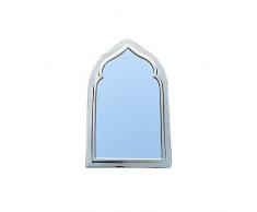 ARTIGIANATO VULCANO Miroir marocain en métal martelé à la Main 28 x 47 cm.