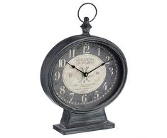Pendule à poser en métal - style vintage