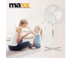 MaxxHome Ventilateur oscillant sur pied - 3 vitesses - 45 Watt