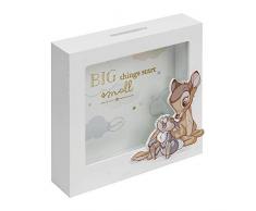 Disney Tirelire en Bois Motif Bambi et Thumper Baby Magical Beginnings