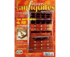 FRANCE ANTIQUITES N? 95 du 01-12-1997 VOTRE ARGENT - ASSURANCE OBJETS DART - LES PRECAUTIONS A PRENDRE - LES SECRETAIRES DU 19EME - LES BAGAGES DE LOUIS VUITTON - LEBENISTE JEAN DEMOULIN - HORLOGE COMTOISE