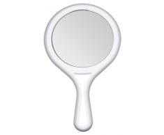 TITANIA Miroir à main avec miroir normal et grossissement x 5, 1er pack (1 x 245 g)