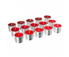 Izaneo - Lot de 30 bougies parfumees fruits rouges