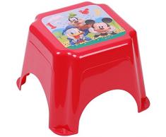 Disney - Marche Pied Tabouret Antidérapant Enfant Evier Mickey Pluto et Donald