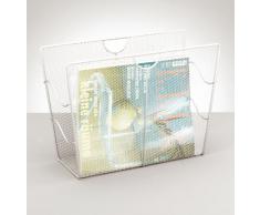 Zeller 17718 Porte-Revues en maille tressée, 39 x 17,5 x 27 cm