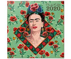 Erik - Calendrier Mural 2020 Frida Kahlo - 30 x 30 cm