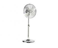 Tristar VE-5951 Ventilateur sur Pieds Chromé 3 Vitesses 1250 tr/minutes Oscillant Diamètre: 40 cm