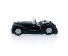 Arora Design -Morgan Tirelire en forme de voiture de course Bleu marine/noir
