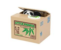 Cisixin Mignon Panda volent largent boîte Tirelire économiser médaille