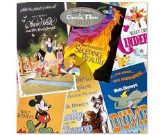 Erik - Calendrier Mural 2020 Les Classiques Disney - 30 x 30 cm