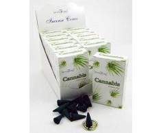 Cônes d'encens Cannabis Pack de 2