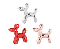 Baoblaze 3 Pcs Ballon Chien Tirelire Tirelire Crémaillère Cadeaux Enfants Cadeaux danniversaire