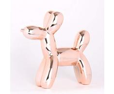 Vige Nordique Ballon Chien Tirelire en céramique Artisanat décoration de la Maison Chambre décorations Tirelire