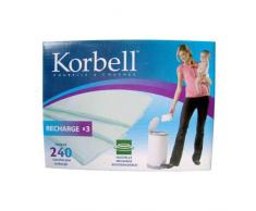 Korbell - Recharge Poubelle - Standard - 16 L - x3 - Biodégradable - Anti-Odeurs