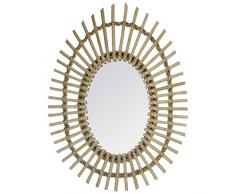 Atmosphera - Miroir rotin Ovale