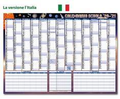 Calendrier scolaire Italie Steinpaver 2020/2021 DIN A2