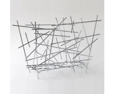 A di Alessi Blow Up Porte-revues en acier chromé