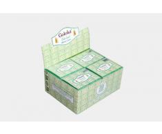 Goloka Lot de 12 boîtes de cônes d'encens Senteur patchouli