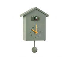 CZ ZC Coucou Horloge Murale Horlogerie Maison en Bois Style Simple Design Moderne Vert