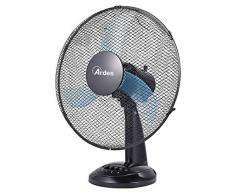 Ardes Penny AR5AM40 Ventilateur de table, 3 pales 40 cm avec oscillation et inclinaison réglable, 3 vitesses