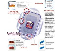 Lock & Lock Boîte Empilable Récipient Hermétique Rectangulaire 550 ml