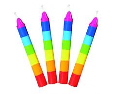 Goki - 2041874 - Décoration De Fête - Bougies D'anniversaire Coloré