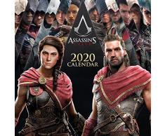 Erik - Calendrier Mural 2020 Assassins Creed - 30 x 30 cm