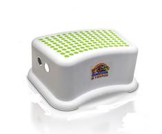 Lama Sam & Friends Marchepied pour enfant à partir de 18 mois avec fonction antidérapante en couleur (vert)