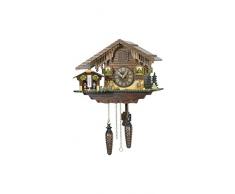 Trenkle Pendule à Coucou à Quartz Maison de Forêt Noire avec Chalet météo TU 415 Q