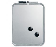 Nobo Tableaux effaçables à sec magnétiques Slim-Line (280x220mm, argent)