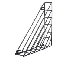 Géométrique Nordique Porte-Revues Mural, Yanhonin Porte-Journaux Porte-Magazine en Fer, Décoration De Maison